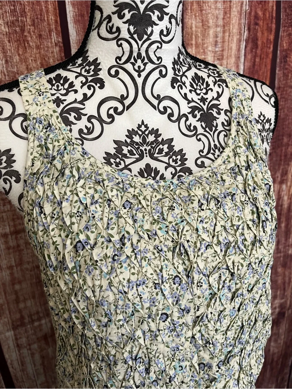 Free People | NWT Floral Cross-Back Sundress - Picture 5 of 14
